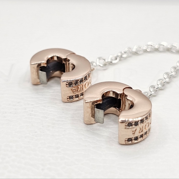 Authentic Pandora Two Safety Chain Clip - Picture 4 of 9